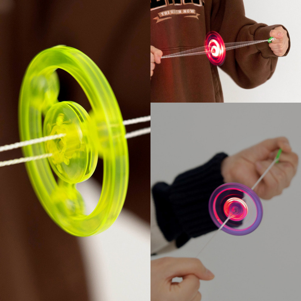 노리프렌즈 만들기재료 - LED끈팽이 실팽이만들기 집콕놀이키트 미술놀이