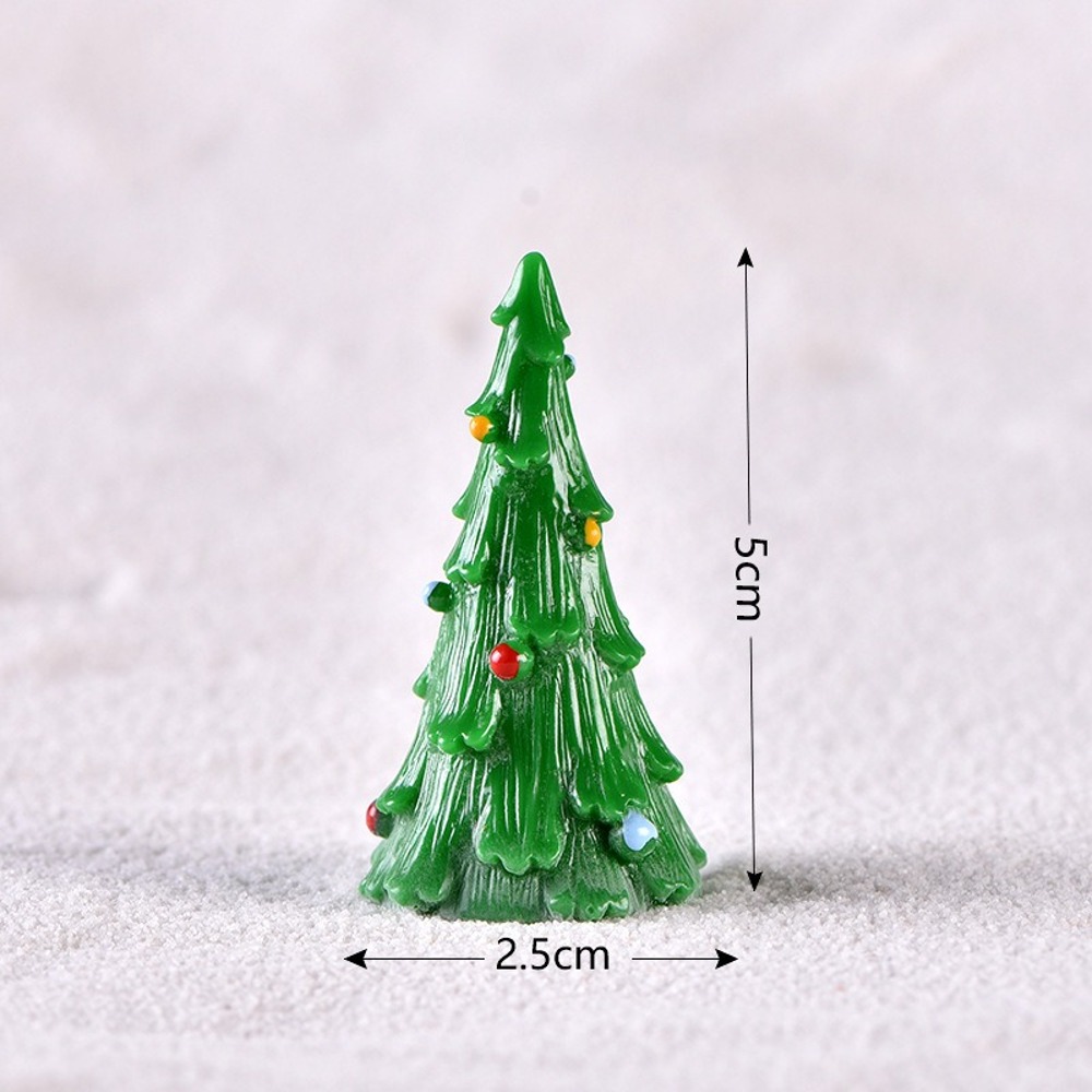 노리프렌즈 만들기재료 - 미니어처 크리스마스 트리 약2.5X5cm MI1952-8