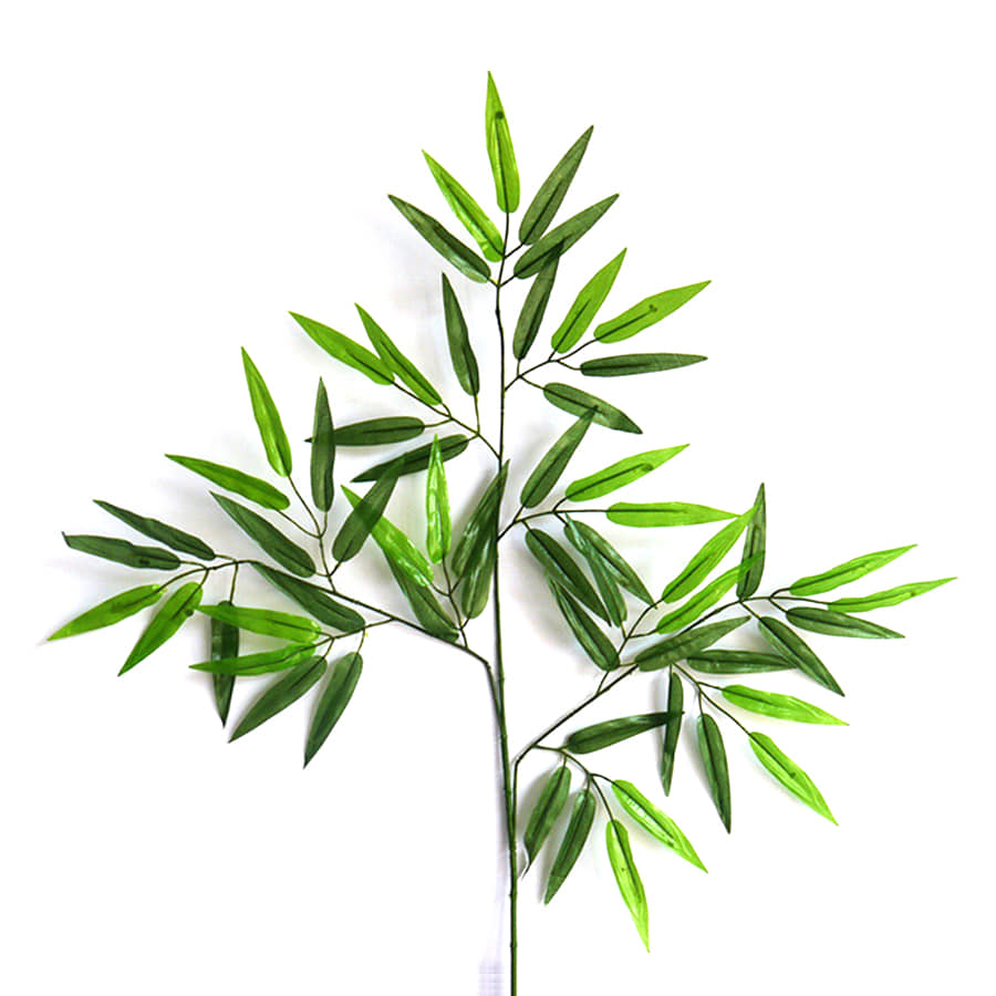 노리프렌즈 만들기재료 - PVC 조화 잎사귀 대나무가지 가을풍경 꾸미기