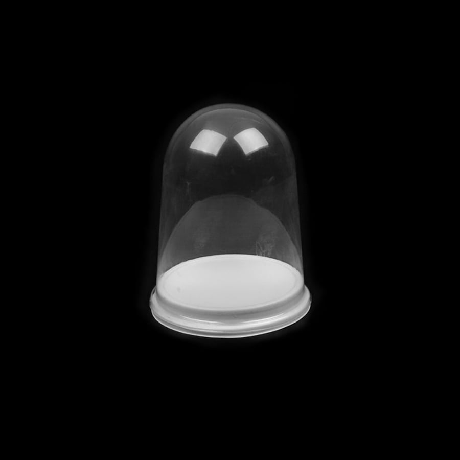 노리프렌즈 만들기재료 - PVC케이스 투명돔 10개 작품보관 받침포함