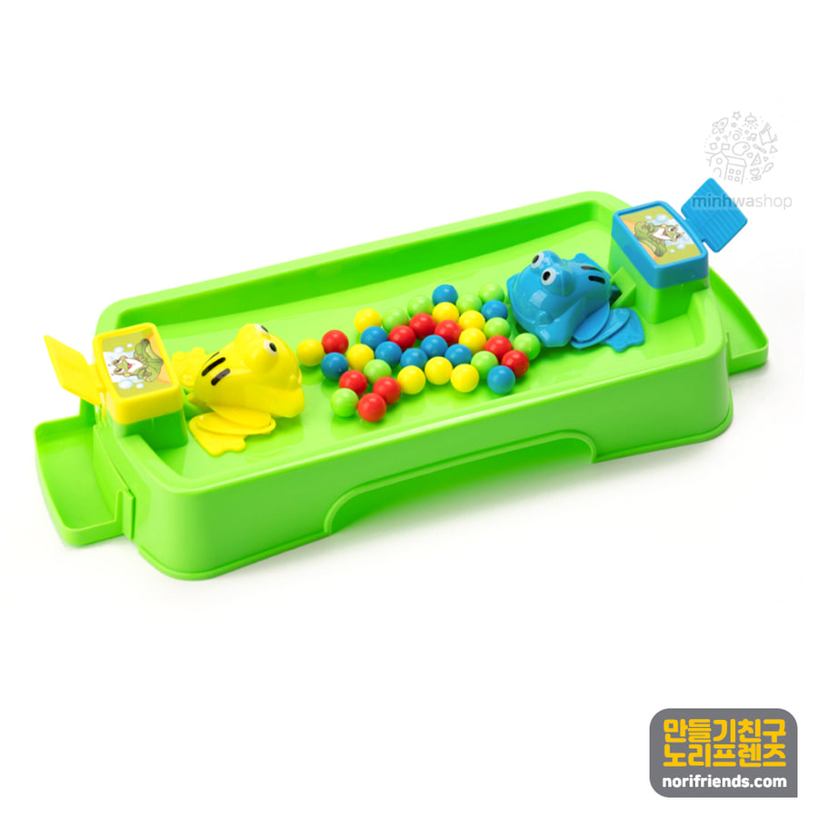 노리프렌즈 만들기재료 - 개구리사탕먹기 유아 보드게임 장난감