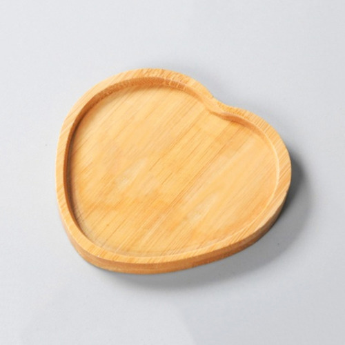 노리프렌즈 만들기재료 - 대나무컵받침 하트 타일공예 만들기 재료