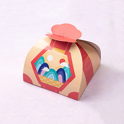 노리프렌즈 만들기재료 - 선물 포장 민화 전통 일월오봉도 떡포장 상자 과자 간식 꾸미기