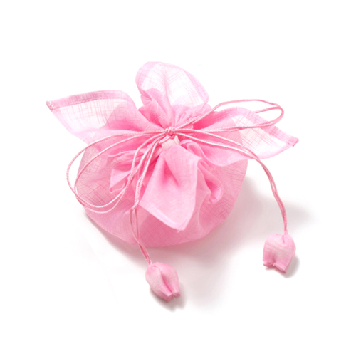 노리프렌즈 만들기재료 - 모시 복주머니 연분홍 선물포장 전통공예 민화샵 소품 꾸미기