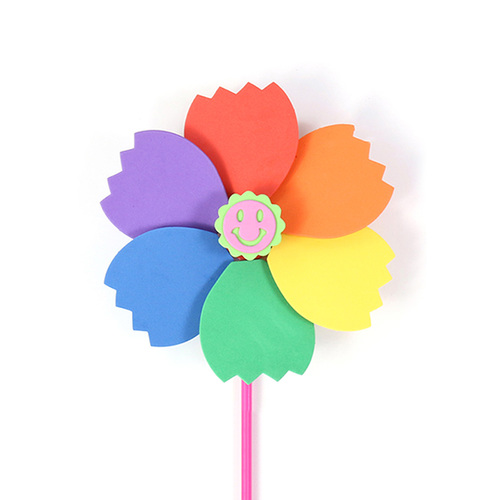노리프렌즈 만들기재료 - EVA바람개비 뾰족꽃 만들기 재료 엄마표 민화샵 미술놀이 DIY 공예 집콕