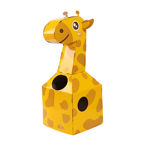 노리프렌즈 만들기재료 - 종이 박스옷 기린 동물 민화샵 만들기 어린이 집콕 놀이