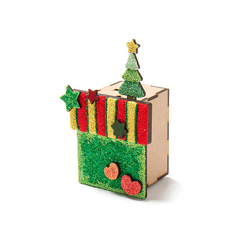 노리프렌즈 만들기재료 - 크리스마스 저금통 선물 클레이세트 성탄절 어린이 만들기 패키지