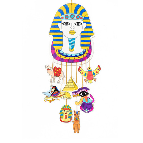 노리프렌즈 만들기재료 - 종이모빌 이집트 세계4대문명 세계사 역사공부 색칠놀이