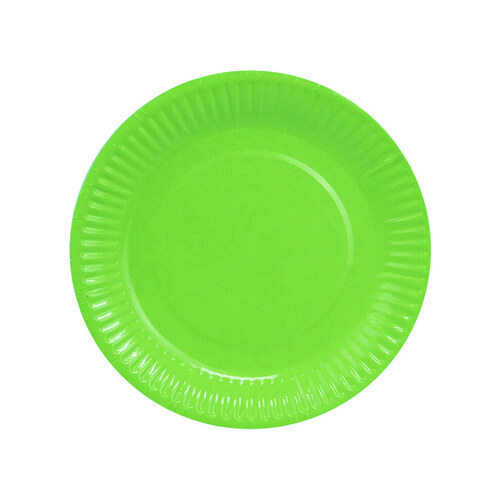 노리프렌즈 만들기재료 - 공예용 종이접시 초록 만들기 재료 종이접기