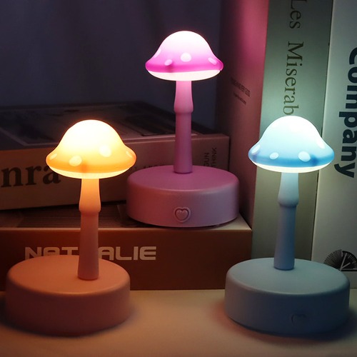 노리프렌즈 만들기재료 - LED탁상램프 버섯 무드등 공예 재료
