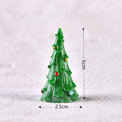 노리프렌즈 만들기재료 - 미니어처 크리스마스 트리 약2.5X5cm MI1952-8