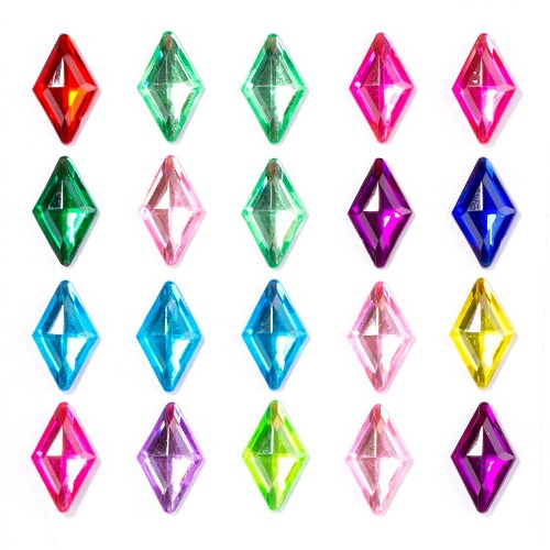 노리프렌즈 만들기재료 - 비즈스티커 다이아몬드 0.9x1.5cm