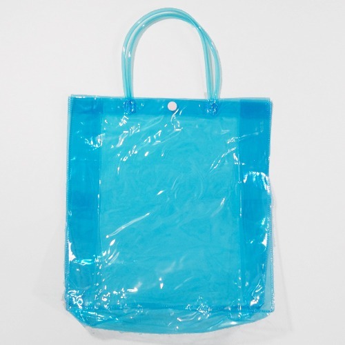 노리프렌즈 만들기재료 - 투명비닐가방 하늘 여름만들기 미술재료 보조가방