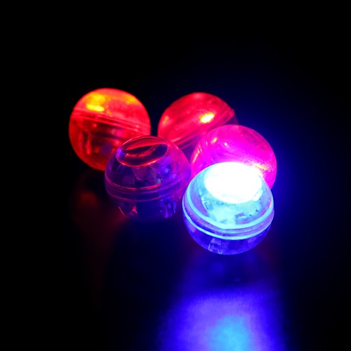 노리프렌즈 만들기재료 - 반응 LED칩 터치 방수기능 케이스강화 무지개 빛