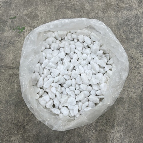 노리프렌즈 만들기재료 - 해미석 백색 약1~2cm 약1kg 정원자갈 조경석 공예재료