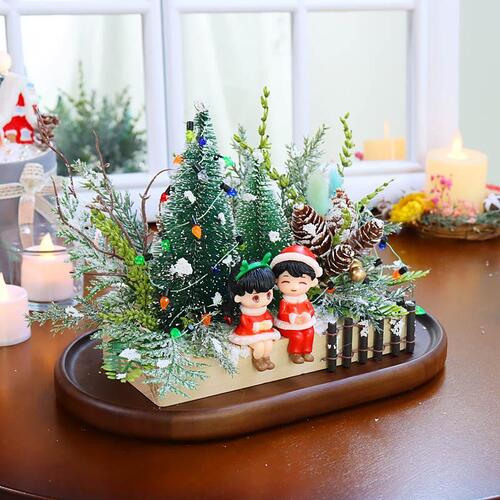 노리프렌즈 만들기재료 - 크리스마스 라벤더트리 테이블장식 패키지