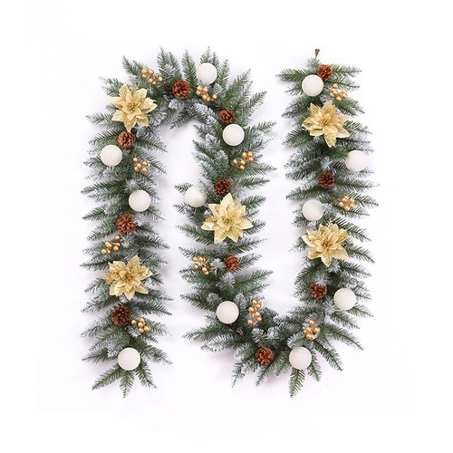 노리프렌즈 만들기재료 - 크리스마스 나무넝쿨 2.7m (화이트)