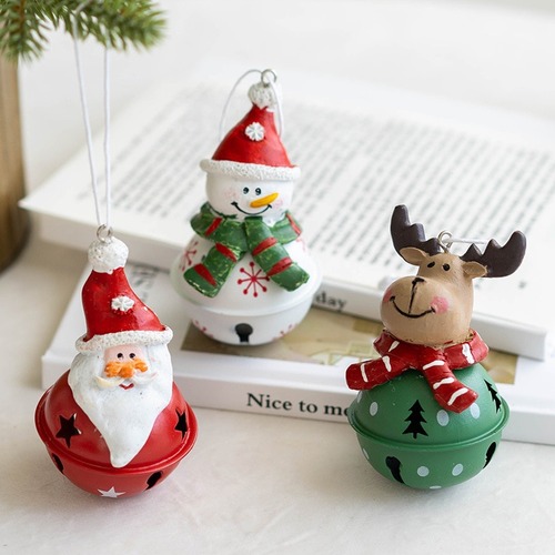 노리프렌즈 만들기재료 - 크리스마스 트리 장식 종 8.5cm (3종 택1)