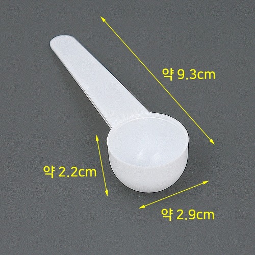 노리프렌즈 만들기재료 - PVC 계량스푼 5g 2.9x2.2cm 10개