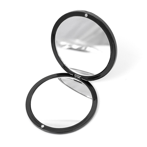 노리프렌즈 만들기재료 - 자개전용 코팅검정 유리거울 7.5cm