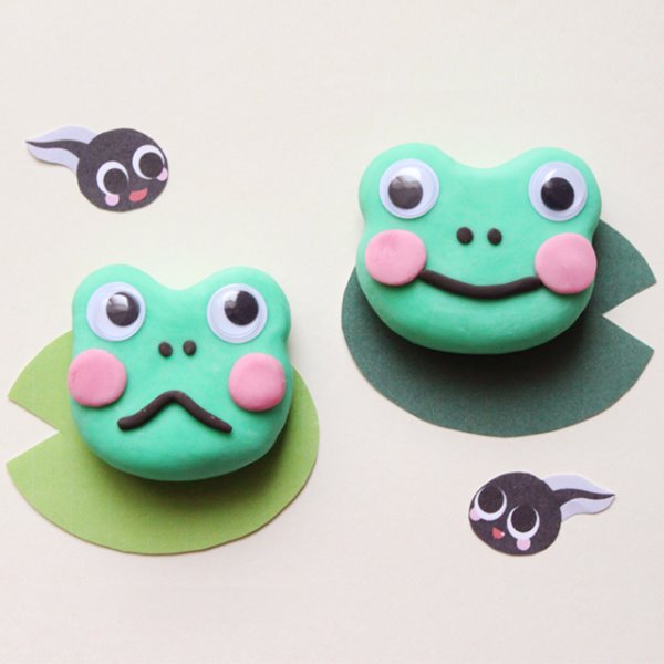 노리프렌즈 만들기재료 - 개구리 비누10set