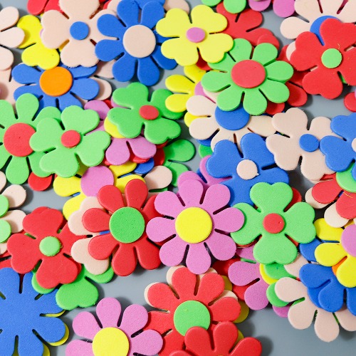 노리프렌즈 만들기재료 - EVA꽃 약500개 미술재료 봄만들기