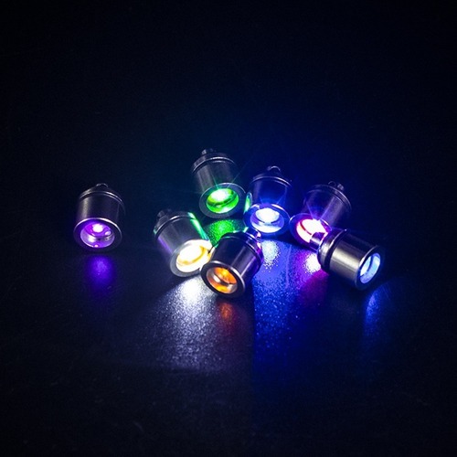 노리프렌즈 만들기재료 - (소포장) LED칩 금속 고리모양 원통형